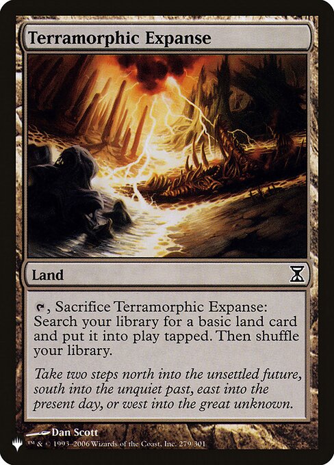 Terramorphic Expanse — The List #TSP-279, art by Dan Murayama Scott