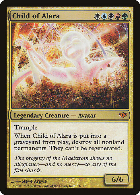 Child of Alara — Conflux #101, art by Steve Argyle