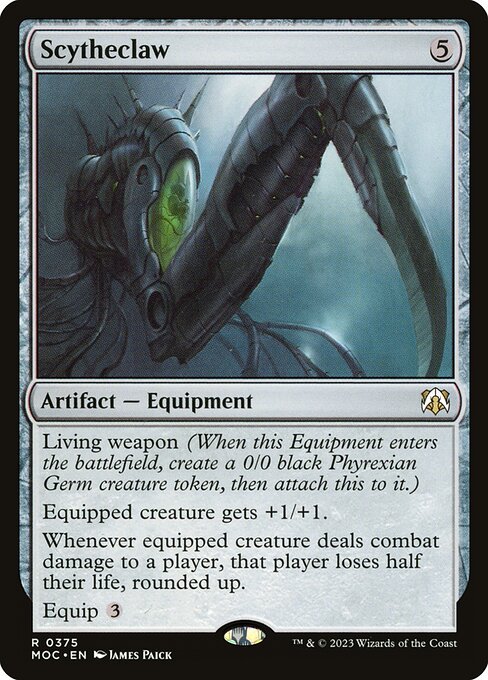 Scytheclaw — March of the Machine Commander #375, art by James Paick