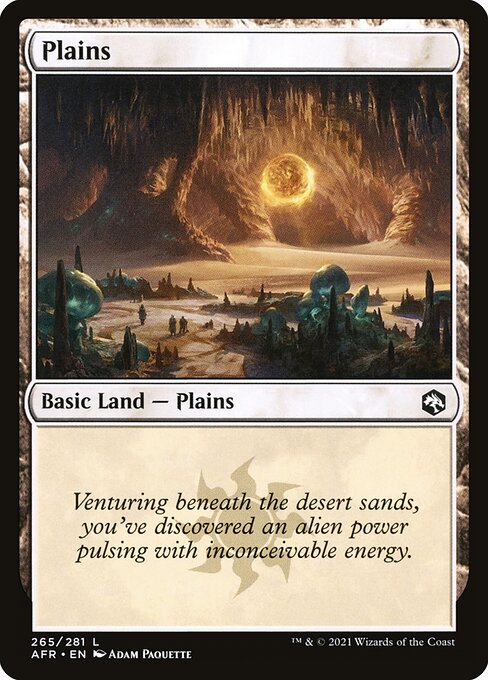Plains — Adventures in the Forgotten Realms #265, art by Adam Paquette