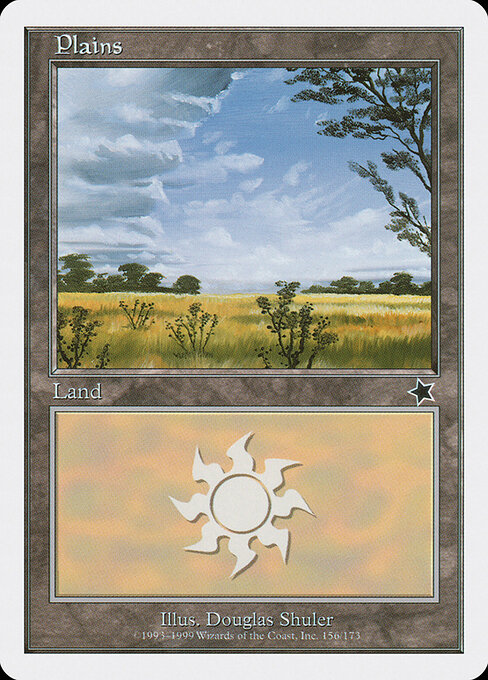 Plains — Starter 1999 #156, art by Douglas Shuler