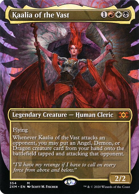 Kaalia of the Vast — Double Masters #354, art by Scott M. Fischer