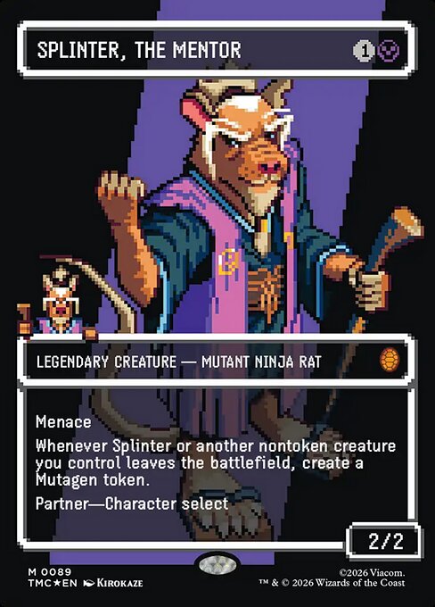 Splinter, the Mentor — Teenage Mutant Ninja Turtles Eternal #89, art by Kirokaze