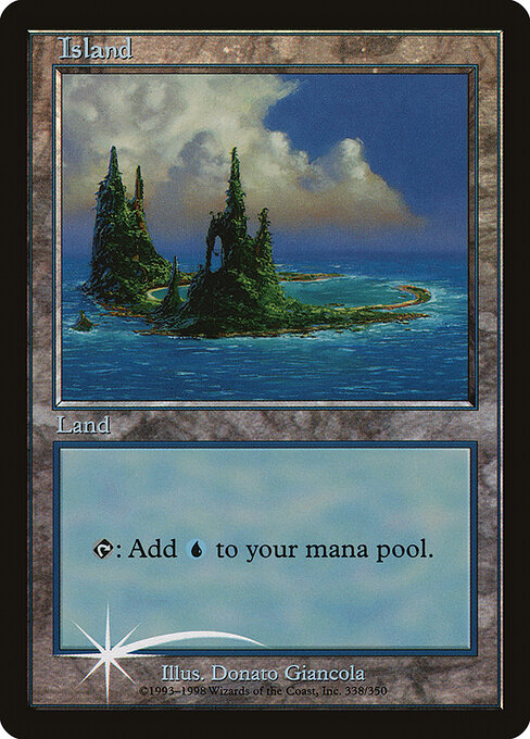 Island — Arena League 1999 #3†, art by Donato Giancola