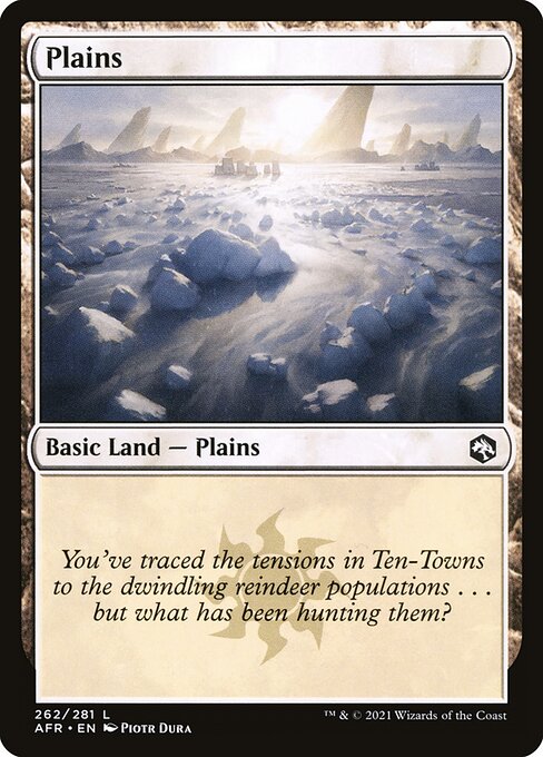 Plains — Adventures in the Forgotten Realms #262, art by Piotr Dura