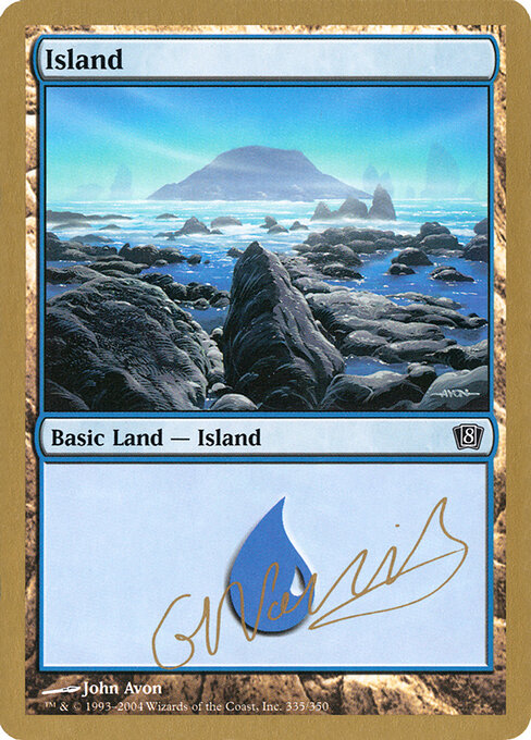 Island — World Championship Decks 2004 #gn335, art by John Avon