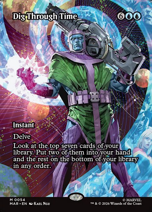 Dig Through Time — Marvel Universe #54, art by Kael Ngu