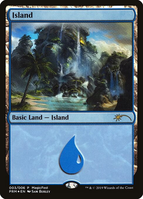 Island — MagicFest 2019 #3, art by Sam Burley