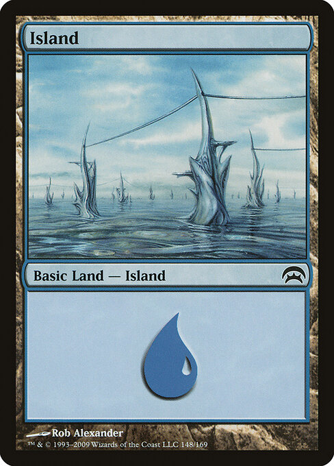 Island — Planechase #148, art by Rob Alexander