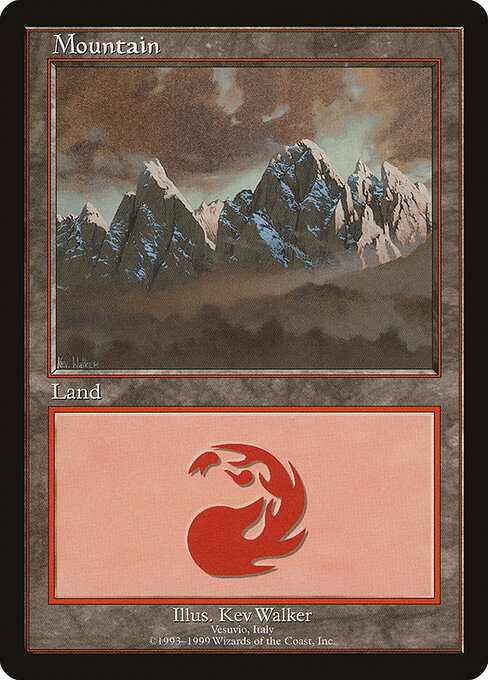 Mountain — European Land Program #3, art by Kev Walker