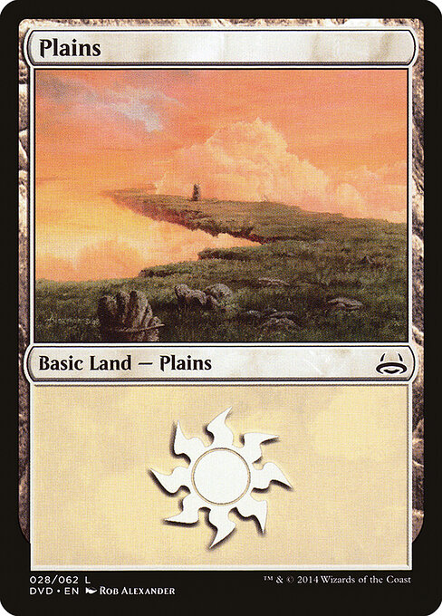 Plains — Duel Decks Anthology: Divine vs. Demonic #28, art by Rob Alexander