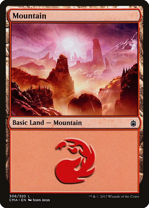 Mountain — Commander Anthology #306, art by John Avon
