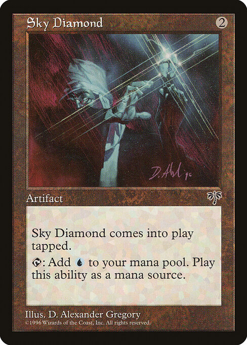 Sky Diamond — Mirage #319, art by D. Alexander Gregory