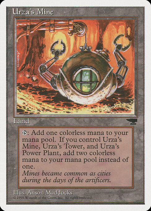 Urza's Mine — Chronicles #114b, art by Anson Maddocks