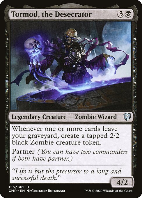 Tormod, the Desecrator — Commander Legends #155, art by Grzegorz Rutkowski