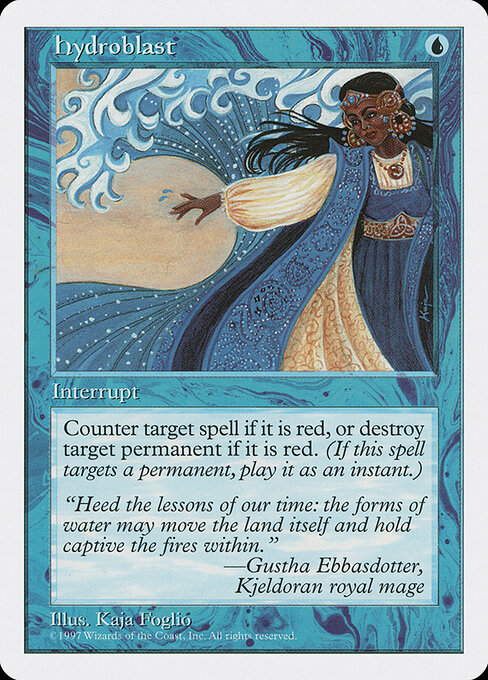 Hydroblast — Fifth Edition #94, art by Kaja Foglio