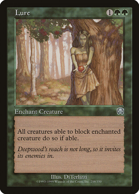 Lure — Mercadian Masques #258, art by DiTerlizzi