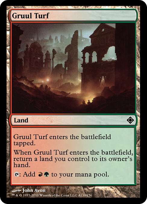 Gruul Turf — Magic Online Theme Decks #A130, art by John Avon