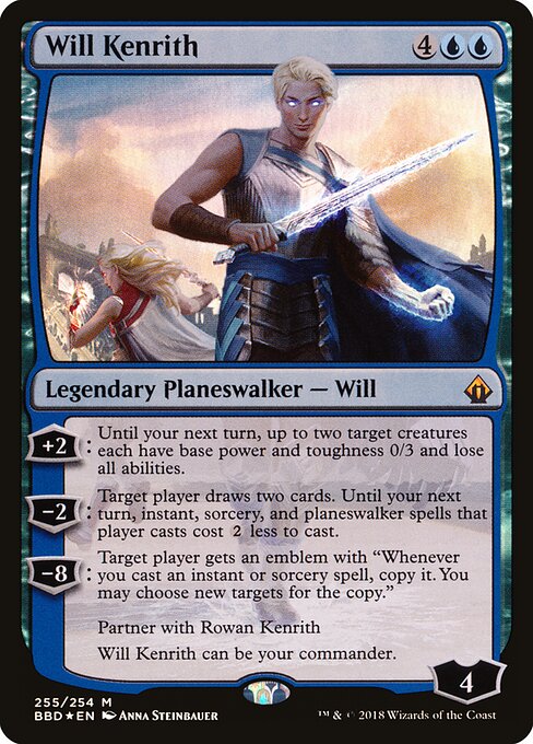 Will Kenrith — Battlebond #255, art by Anna Steinbauer