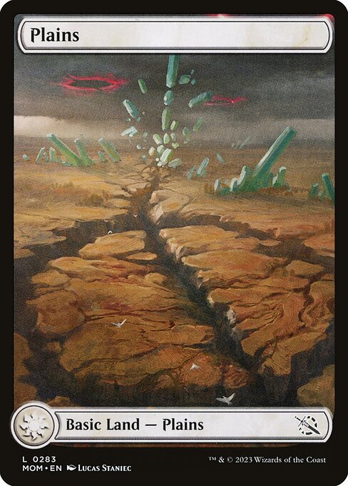 Plains — March of the Machine #283, art by Lucas Staniec