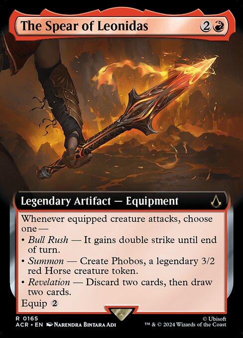 The Spear of Leonidas — Assassin's Creed #165, art by Narendra Bintara Adi