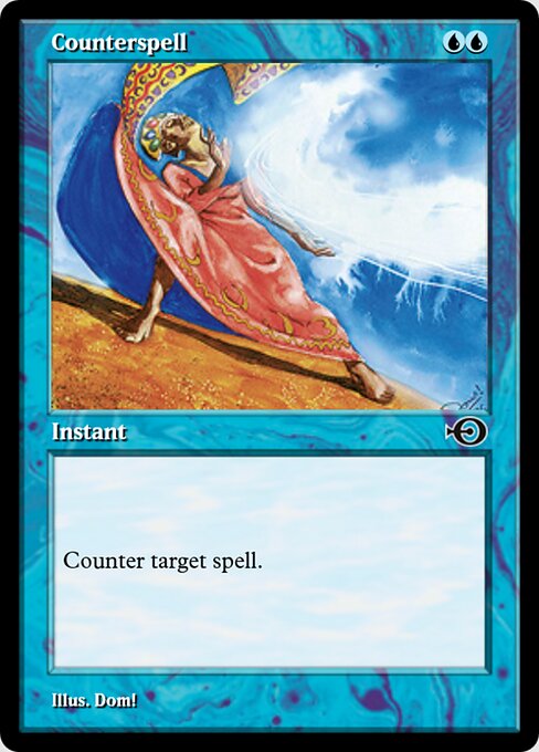 Counterspell — Magic Online Promos #36323, art by Dom!
