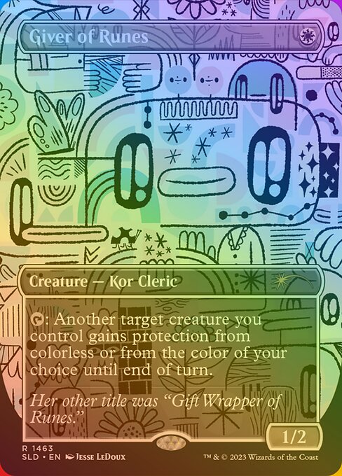 Giver of Runes — Secret Lair Drop #1463★, art by Jesse LeDoux
