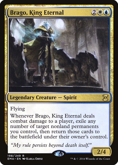 Brago, King Eternal — Eternal Masters #198, art by Karla Ortiz