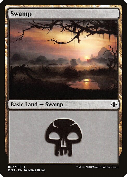 Swamp — Game Night #63, art by Jonas De Ro