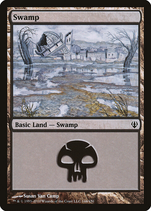 Swamp — Archenemy #144, art by Susan Van Camp