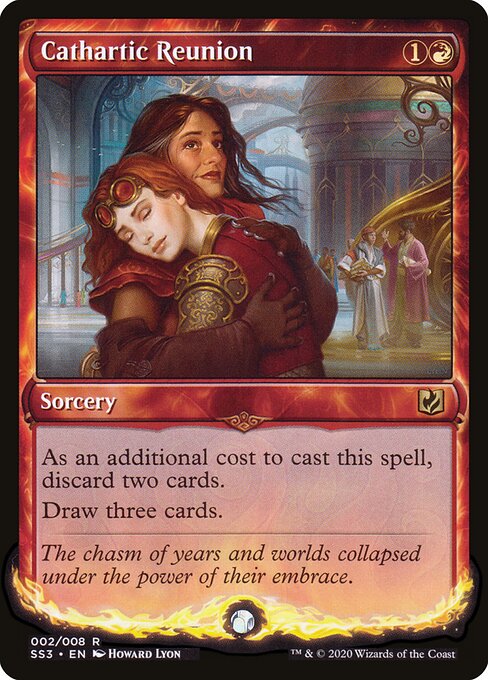 Cathartic Reunion — Signature Spellbook: Chandra #2, art by Howard Lyon
