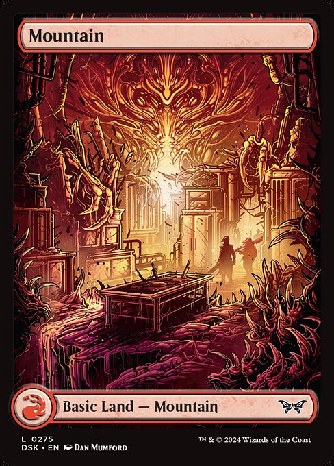 Mountain — Duskmourn: House of Horror #275, art by Dan Mumford