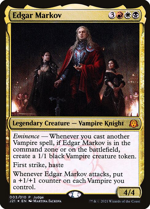 Edgar Markov — Judge Gift Cards 2021 #3, art by Martina Fačková