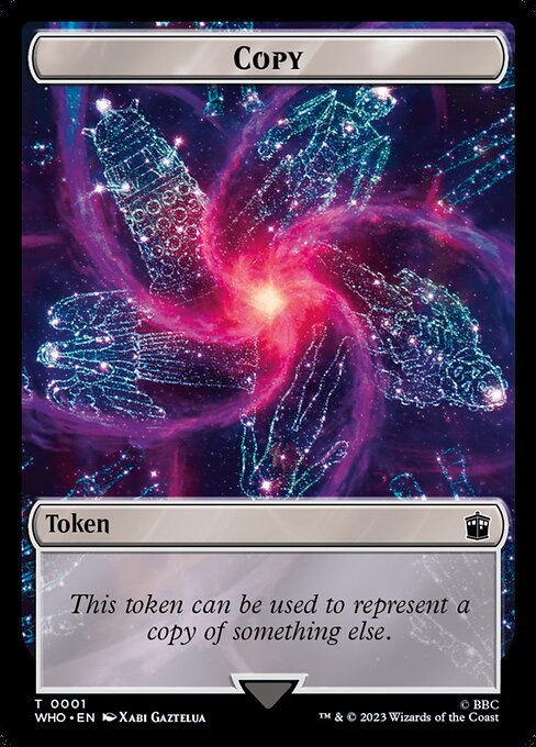 Copy — Doctor Who Tokens #1, art by Xabi Gaztelua