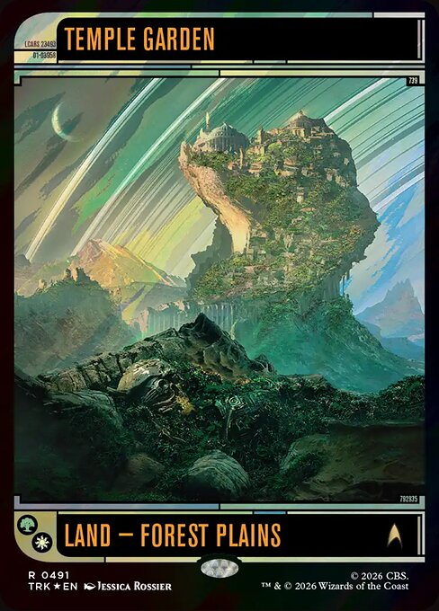Temple Garden — Star Trek #491, art by Jessica Rossier
