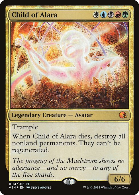 Child of Alara — From the Vault: Annihilation #4, art by Steve Argyle