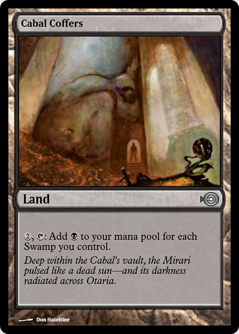 Cabal Coffers — Magic Online Promos #31471, art by Don Hazeltine