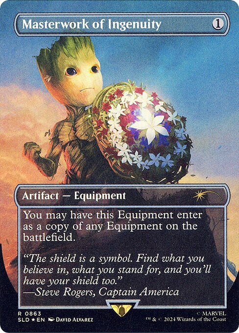 Masterwork of Ingenuity — Secret Lair Drop #863, art by David Álvarez