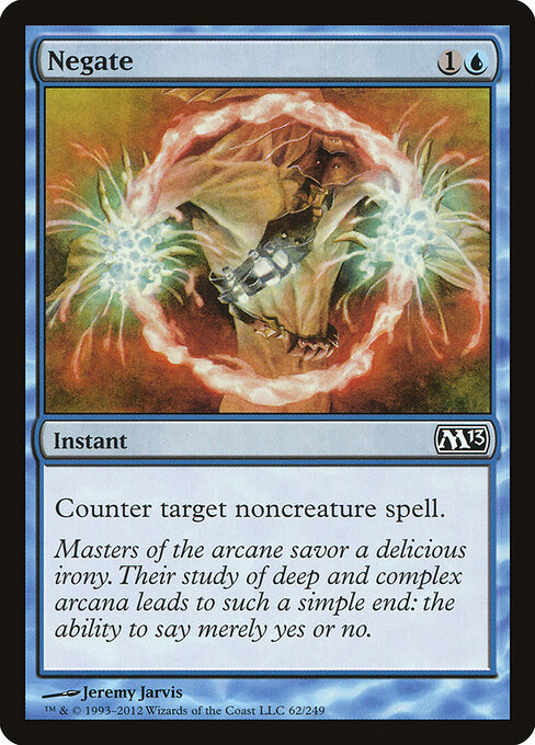 Negate — Magic 2013 #62, art by Jeremy Jarvis