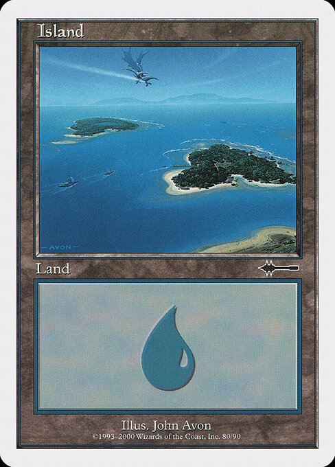 Island — Beatdown Box Set #80, art by John Avon