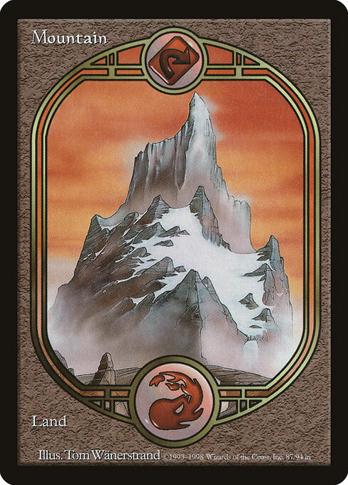 Mountain — Unglued #87, art by Tom Wänerstrand