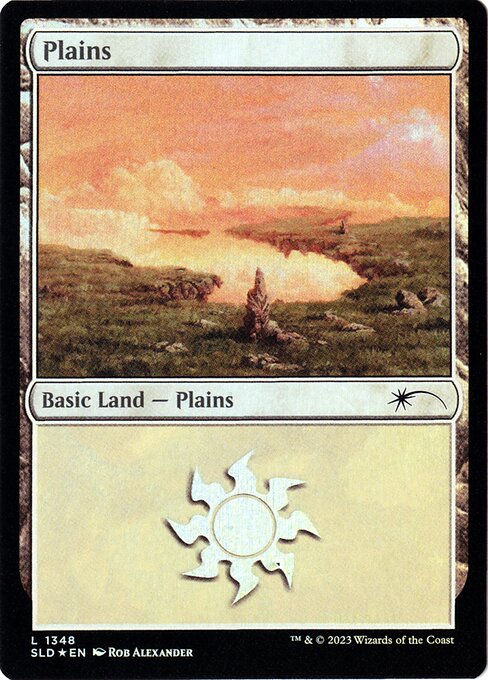 Plains — Secret Lair Drop #1348, art by Rob Alexander