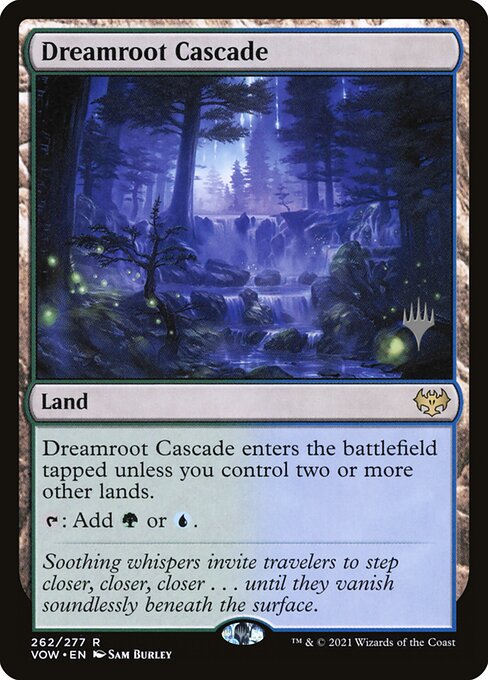 Dreamroot Cascade — Innistrad: Crimson Vow Promos #262p, art by Sam Burley
