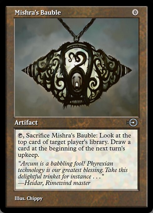 Mishra's Bauble — Magic Online Promos #99673, art by Chippy