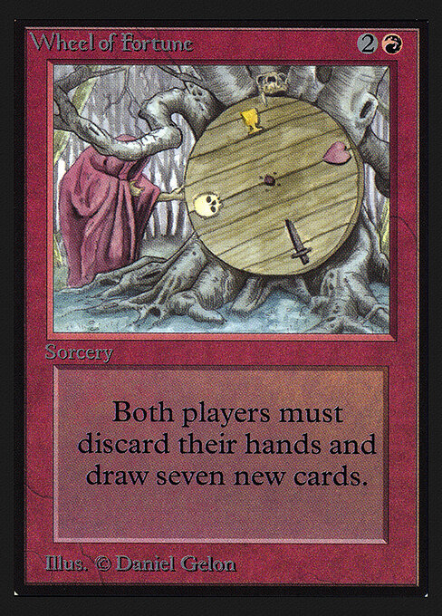 Wheel of Fortune — Collectors' Edition #184, art by Daniel Gelon