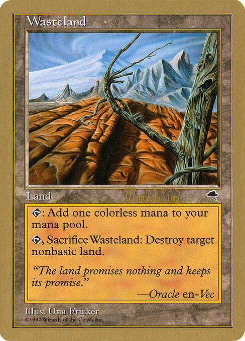 Wasteland — World Championship Decks 1999 #mlp330, art by Una Fricker