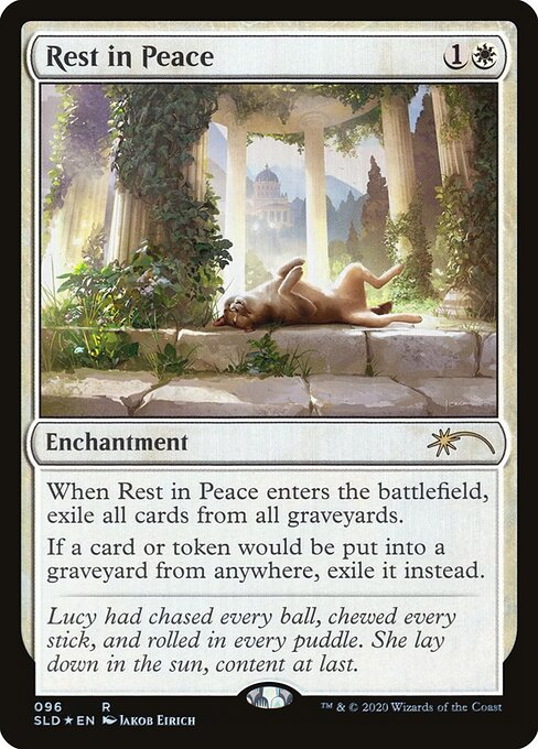 Rest in Peace — Secret Lair Drop #96, art by Jakob Eirich