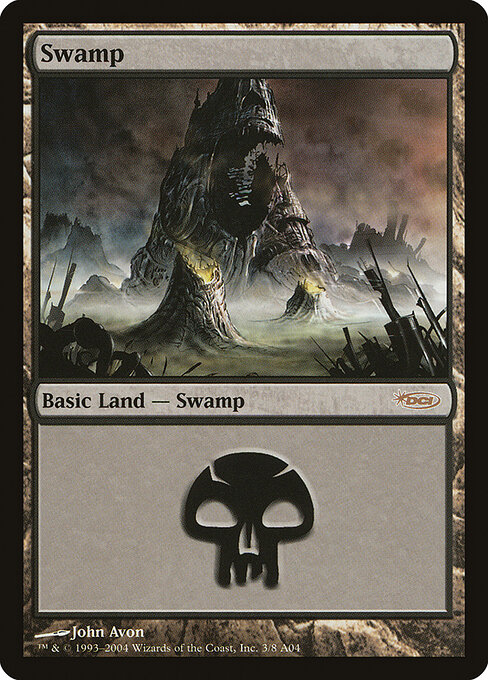 Swamp — Arena League 2004 #3, art by John Avon