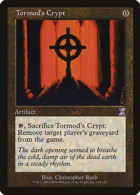 Tormod's Crypt — Time Spiral Timeshifted #115, art by Christopher Rush