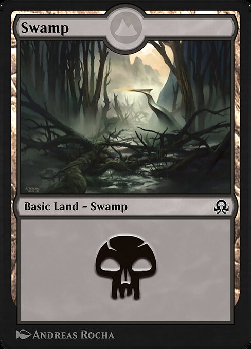 Swamp — Shadows over Innistrad Remastered #285, art by Andreas Rocha